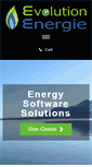 Mobile Screenshot of evolutionenergie.com